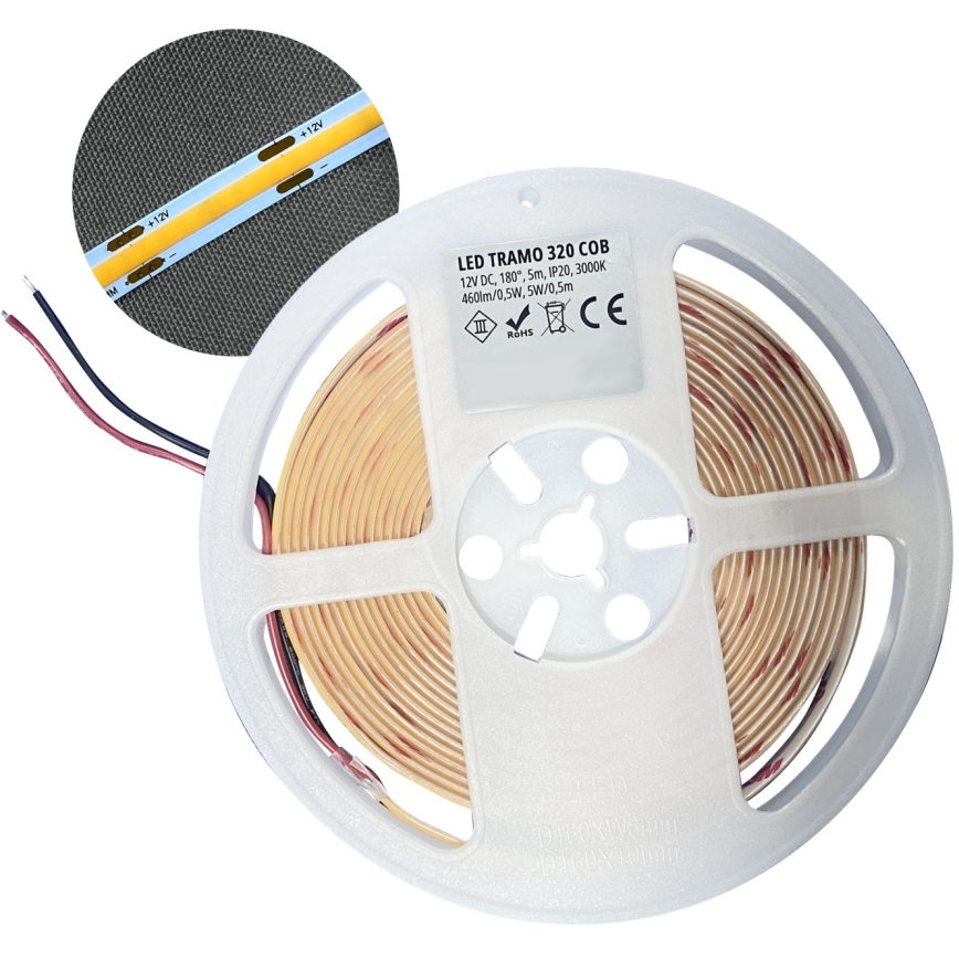 LED list LED/50W/12V 5 m 6500K IP65