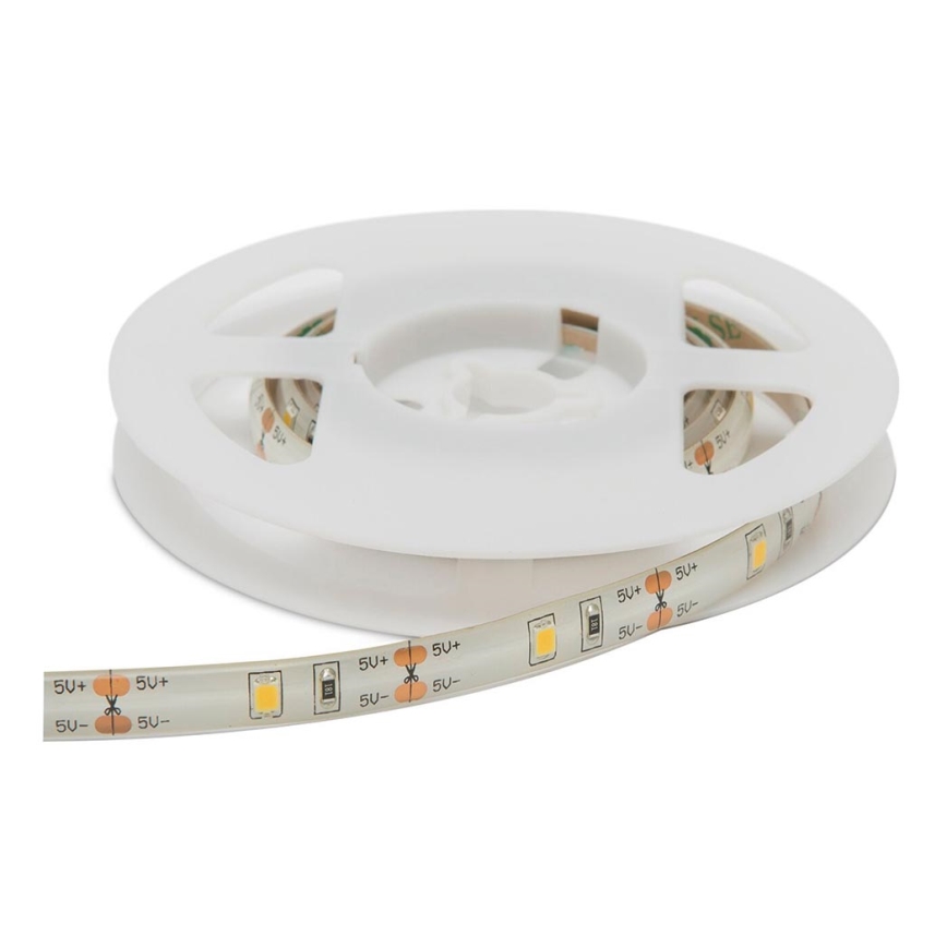LED list med rörelsesensor 1m LED/2,4W/6V 3000K