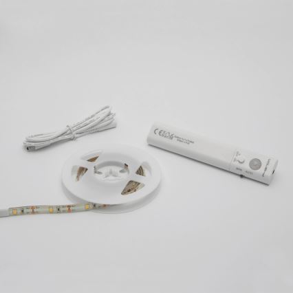 LED list med rörelsesensor 1m LED/2,4W/6V 3000K