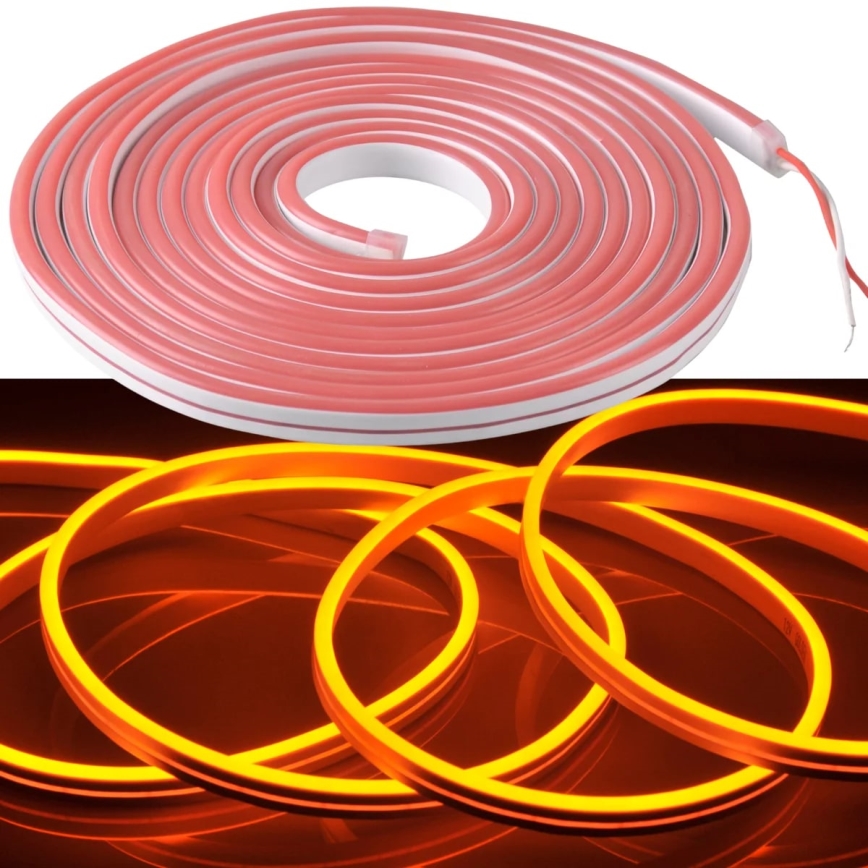LED list NEON 5m LED/40W/24V orange IP65