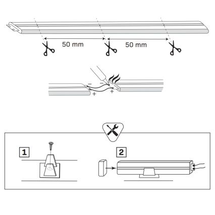 LED list NEON 5m LED/40W/24V rosa IP65