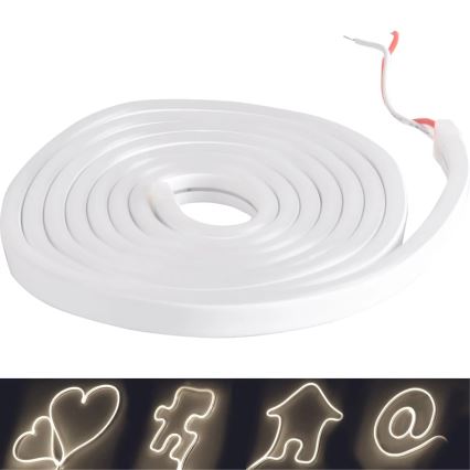 LED list NEON 5m LED/48W/24V 4000K IP65