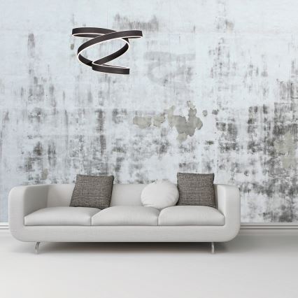 LED Ljuskrona med snöre ANDROMEDA LED/45W/230V