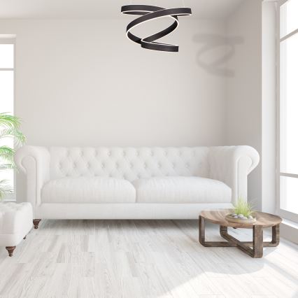 LED Ljuskrona med snöre ANDROMEDA LED/45W/230V