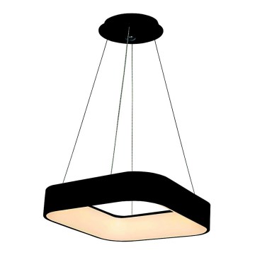 LED Ljuskrona med snöre ASTRO 1xLED/24W/230V