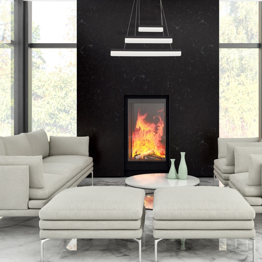 LED Ljuskrona med snöre BEAM LED/36W/230V