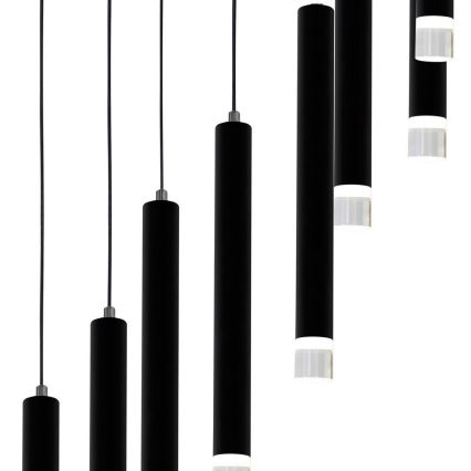 LED Ljuskrona med snöre BilBON 12xLED/12W/230V