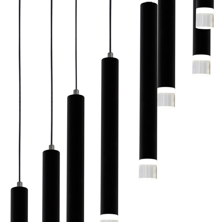 LED Ljuskrona med snöre BilBON 12xLED/12W/230V