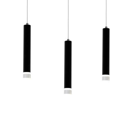 LED Ljuskrona med snöre BilBON 3xLED/15W/230V
