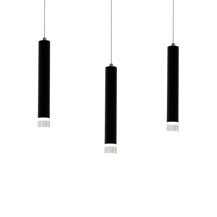 LED Ljuskrona med snöre BilBON 3xLED/15W/230V