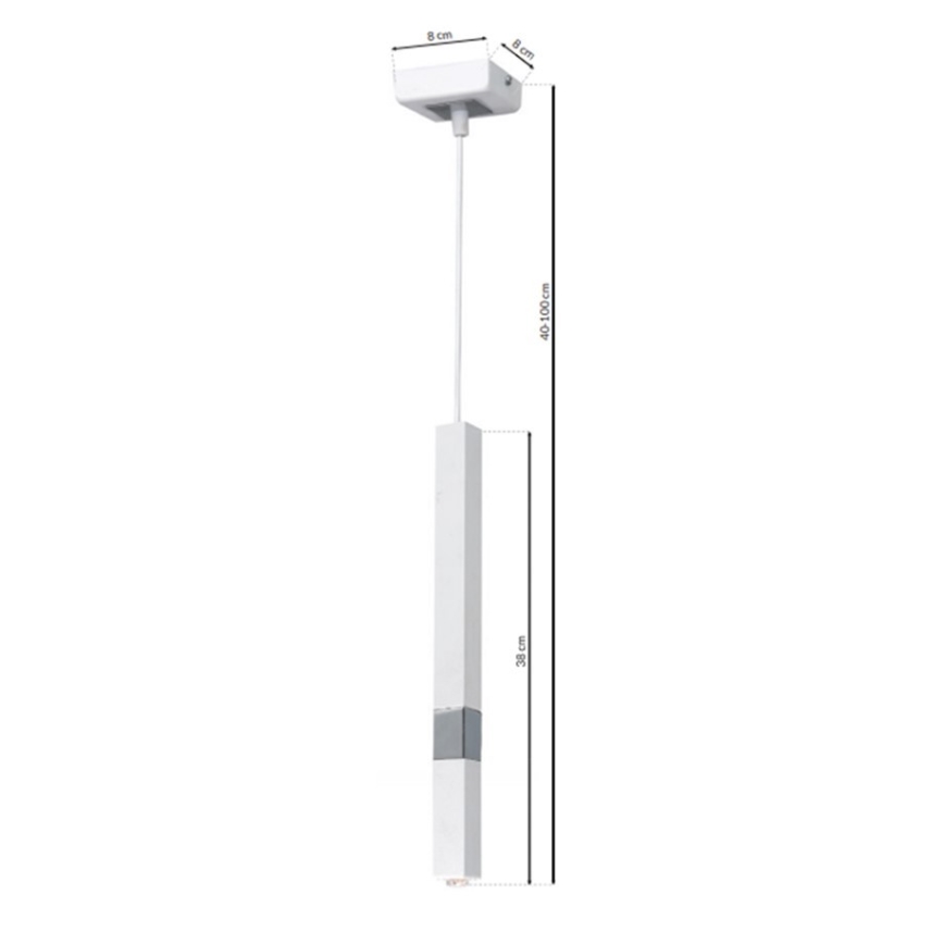 LED Ljuskrona med snöre CASTRO 1xG9/7W/230V