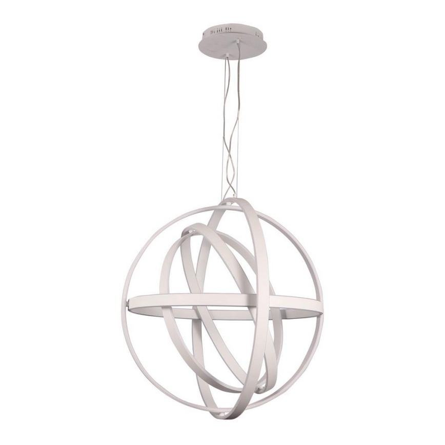LED Ljuskrona med snöre COPERNICUS 1xLED/260W/230V vit