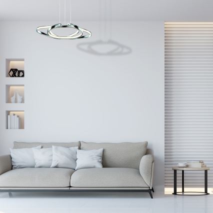 LED Ljuskrona med snöre COPERNICUS 1xLED/46W/230V