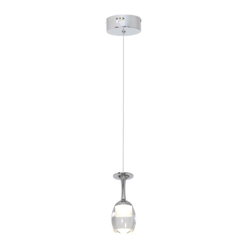 LED Ljuskrona med snöre COPPA 1xLED/5W/230V