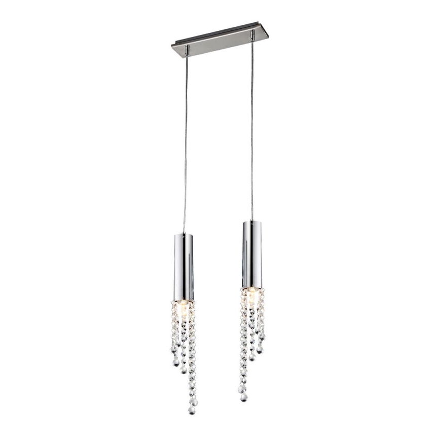 LED Ljuskrona med snöre DUERO 2xLED/3W/230V