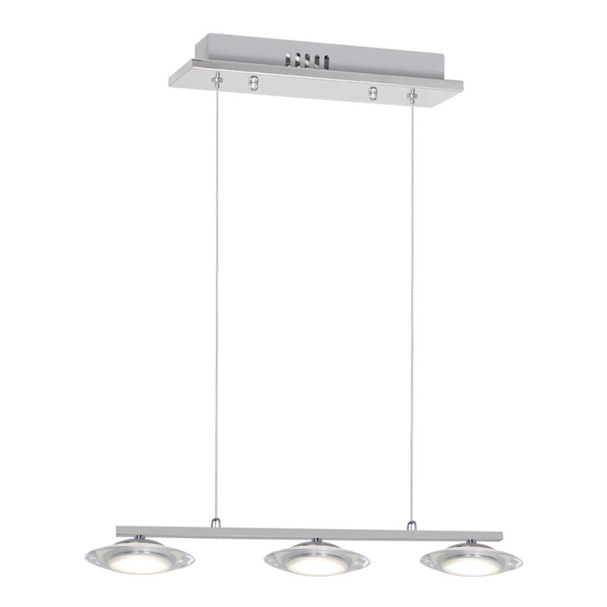 LED Ljuskrona med snöre ELLIPSE 3xLED/5W/230V