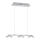 LED Ljuskrona med snöre ELLIPSE 3xLED/5W/230V