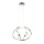 LED Ljuskrona med snöre Glob 1xLED/50W/230V