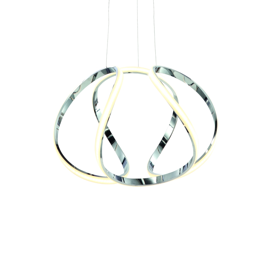 LED Ljuskrona med snöre Glob 1xLED/50W/230V