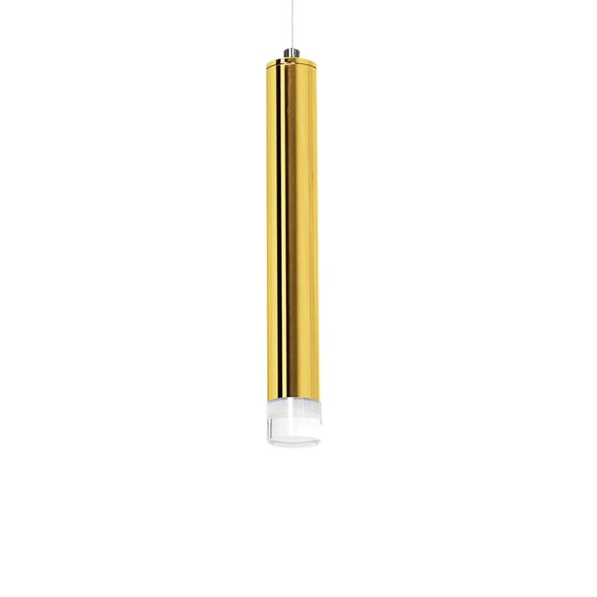 LED Ljuskrona med snöre GOLDIE 1xLED/5W/230V guld