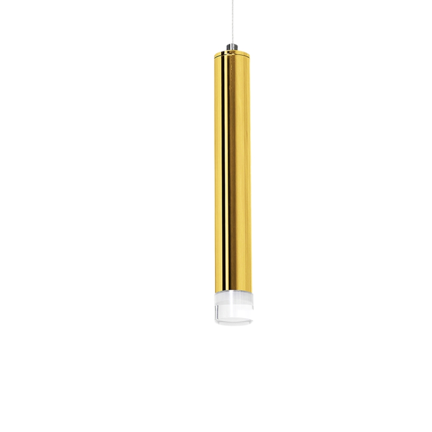 LED Ljuskrona med snöre GOLDIE 3xLED/15W/230V guld
