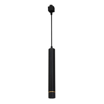 LED Ljuskrona med snöre i Skensystem TRACK Hängande LED/3W/230V svart