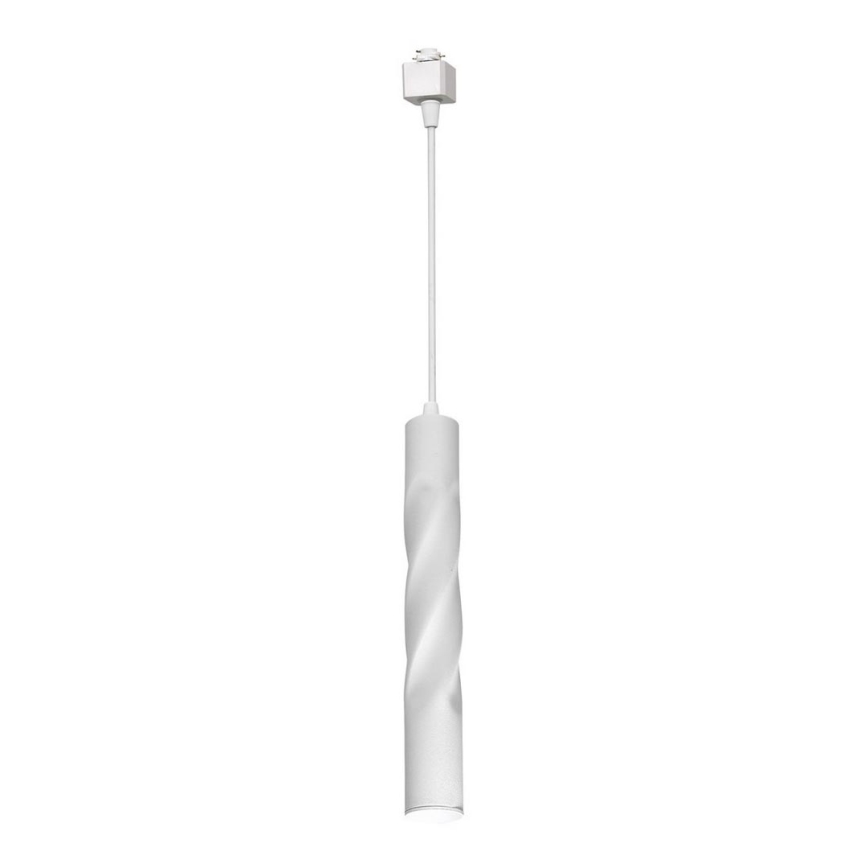 LED Ljuskrona med snöre i Skensystem TRACK Hängande LED/3W/230V vit