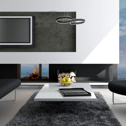 LED Ljuskrona med snöre INFINITY LED/50W/230V
