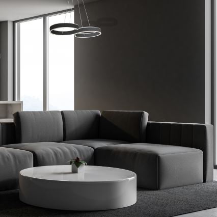 LED Ljuskrona med snöre INFINITY LED/50W/230V
