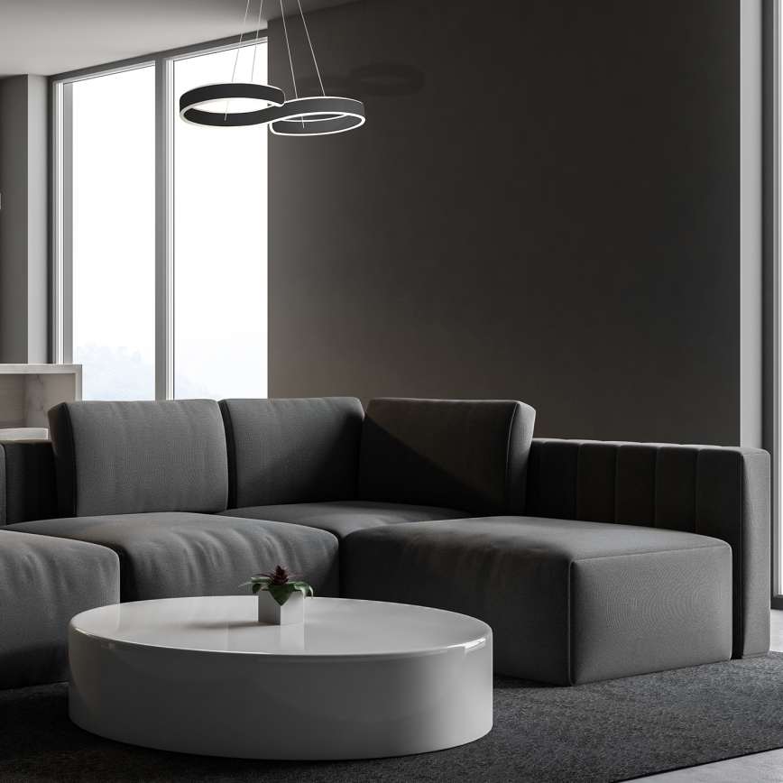 LED Ljuskrona med snöre INFINITY LED/50W/230V