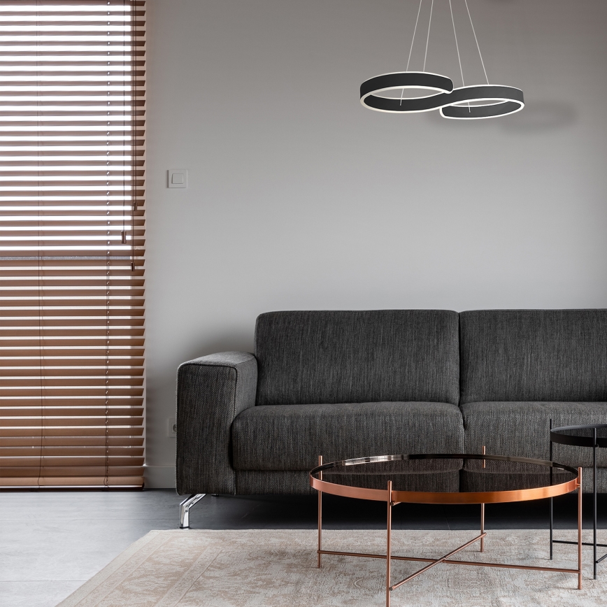 LED Ljuskrona med snöre INFINITY LED/50W/230V