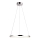 LED Ljuskrona med snöre LUNE LED/25W/230V
