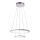 LED Ljuskrona med snöre LUNE LED/40W/230V