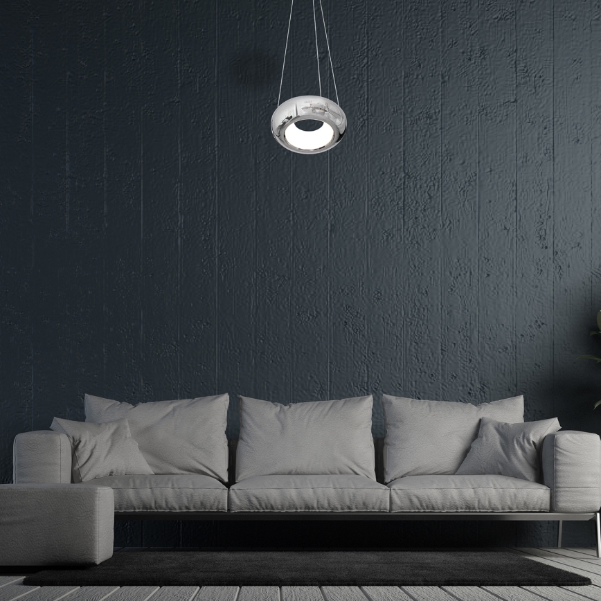 LED Ljuskrona med snöre MERCURIO 1xLED/12W/230V