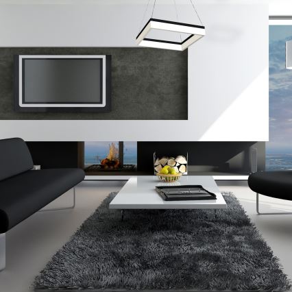 LED Ljuskrona med snöre NERO 1xLED/32W/230V