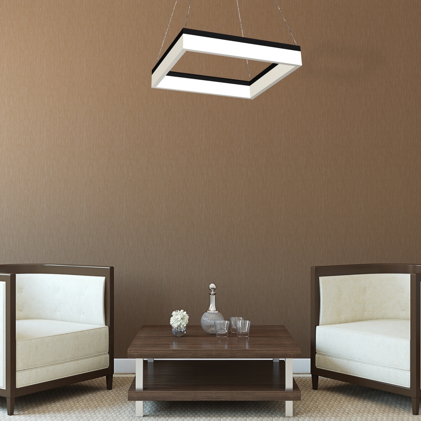 LED Ljuskrona med snöre NERO 1xLED/32W/230V
