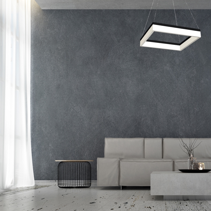 LED Ljuskrona med snöre NERO 1xLED/32W/230V