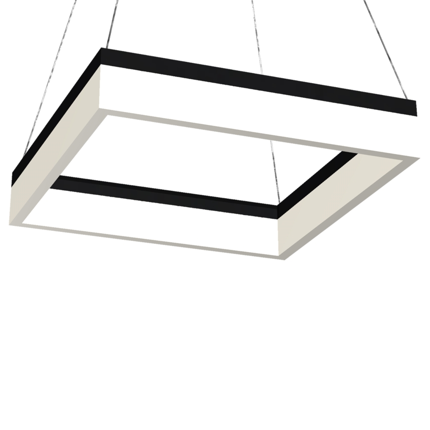 LED Ljuskrona med snöre NERO 1xLED/32W/230V