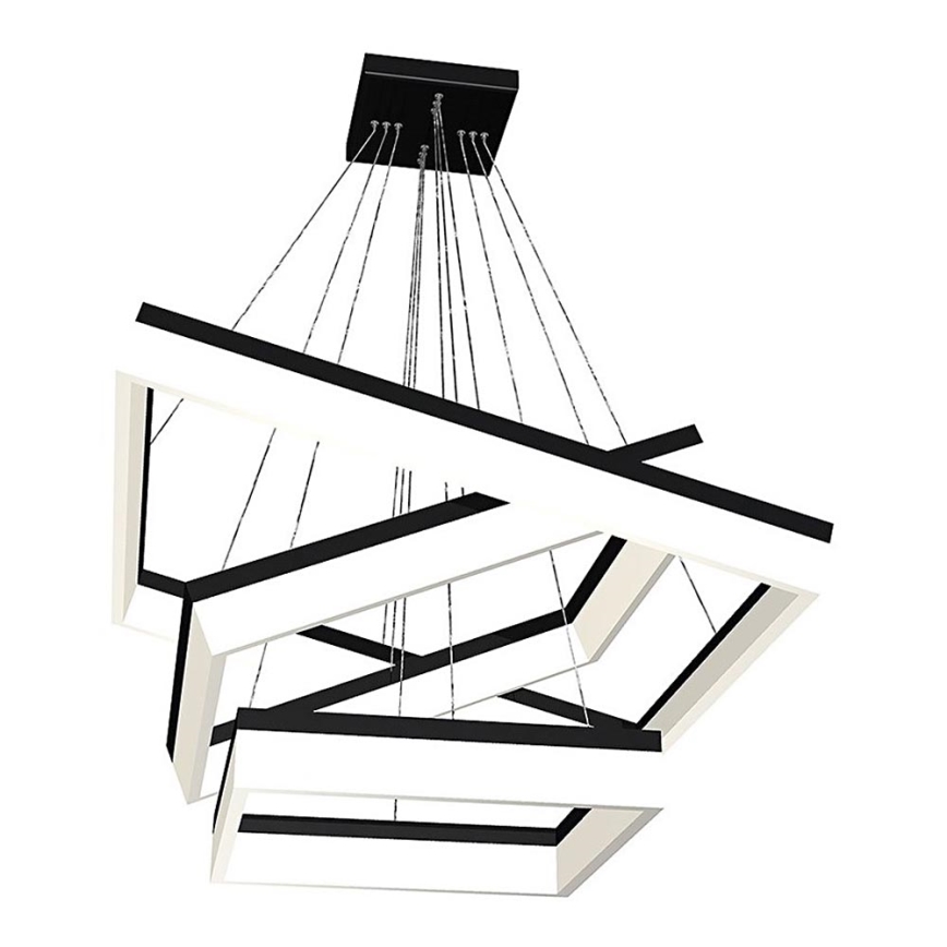 LED Ljuskrona med snöre NERO 3xLED/140W/230V