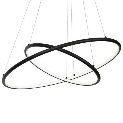 LED Ljuskrona med snöre ORION 2xLED/53W/230V