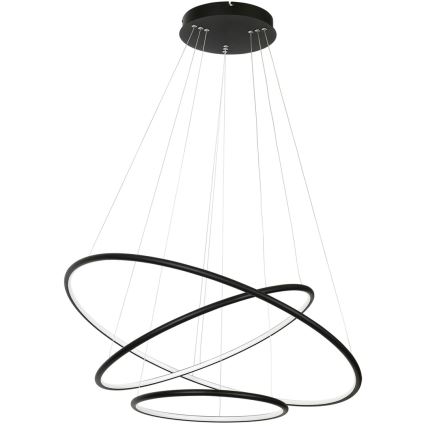 LED Ljuskrona med snöre ORION 3xLED/99W/230V
