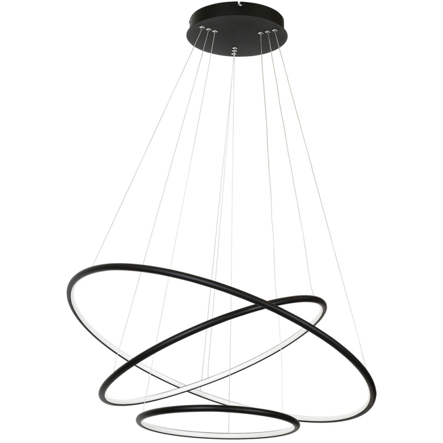 LED Ljuskrona med snöre ORION 3xLED/99W/230V