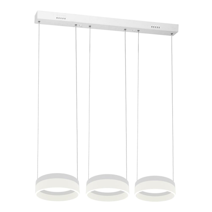LED Ljuskrona med snöre RING 3xLED/12W/230V