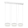 LED Ljuskrona med snöre RING 3xLED/12W/230V