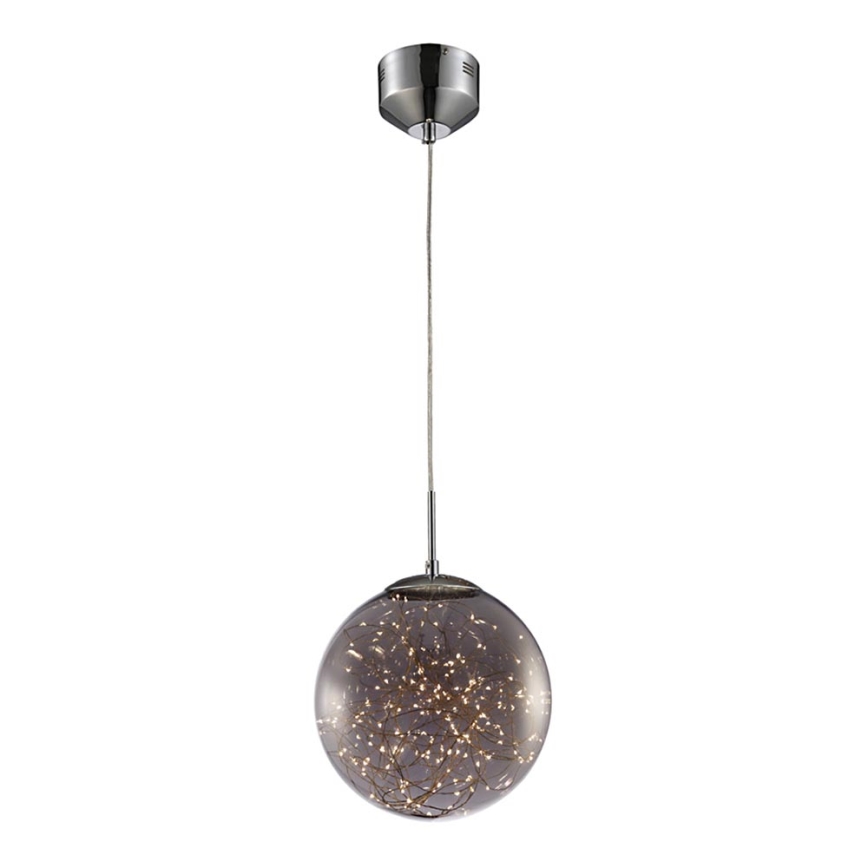LED Ljuskrona med snöre SPHERE LED/16W/230V