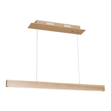 LED Ljuskrona med snöre TIMBER LED/18W/230V