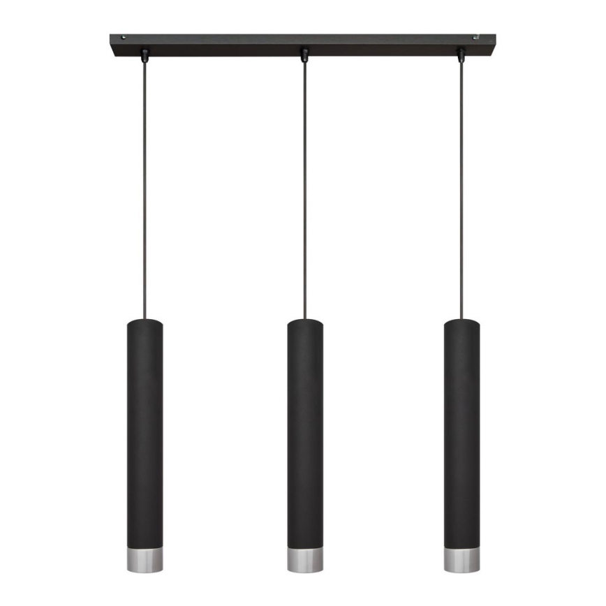 LED Ljuskrona med snöre TUBEA 3xGU10/4,8W/230V