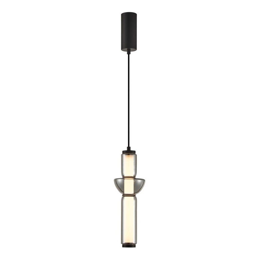 LED ljuskrona med textilsladd CAMPO LED/19W/230V