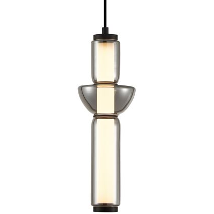 LED ljuskrona med textilsladd CAMPO LED/19W/230V