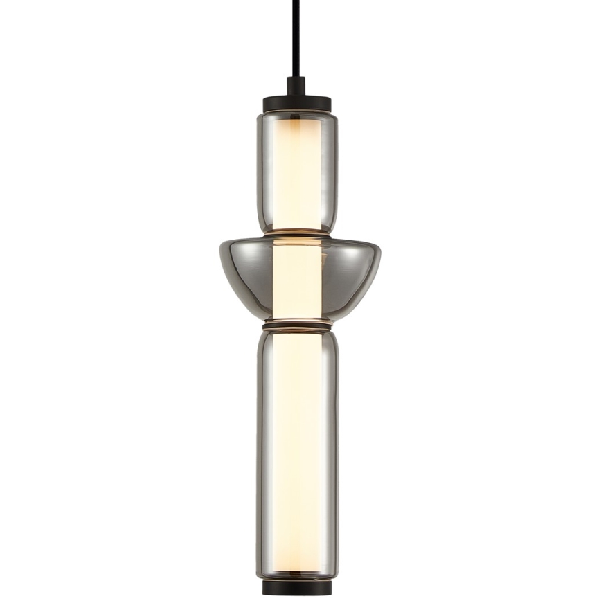 LED ljuskrona med textilsladd CAMPO LED/19W/230V
